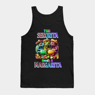 Fiesta Caliente senorita needs a margarita Tank Top